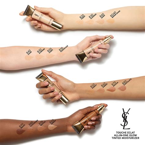 yves saint laurent touche eclat foundation colours